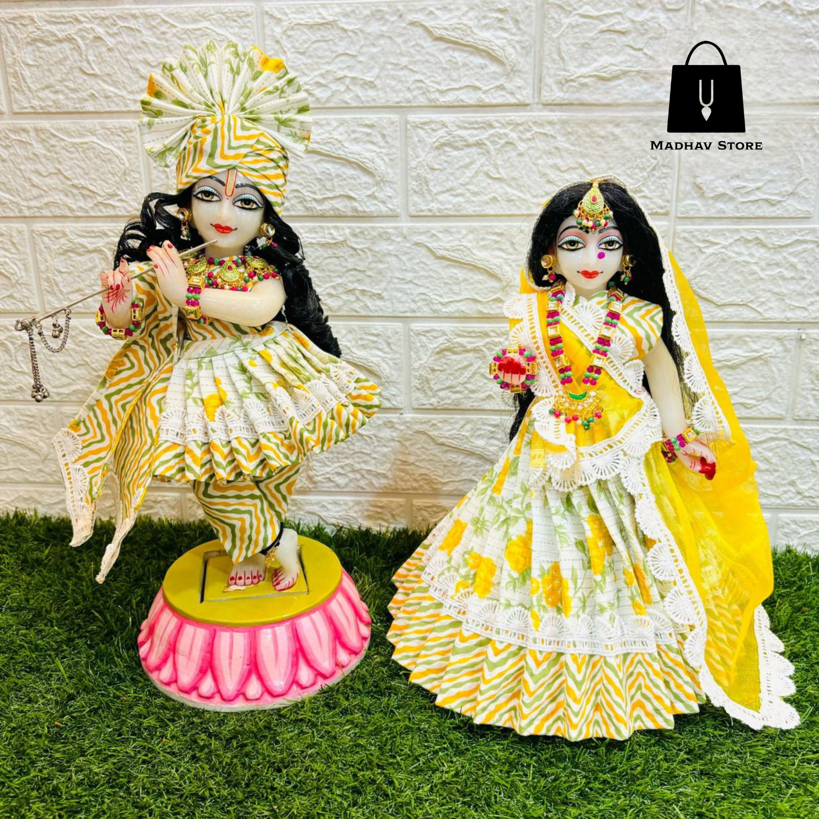 Beautiful Casual Radha Krishna Dresses Madhav Store