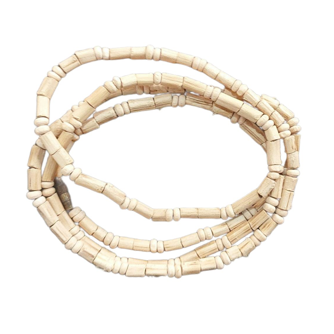 Barrel shaped Tulsi Kanthi Mala