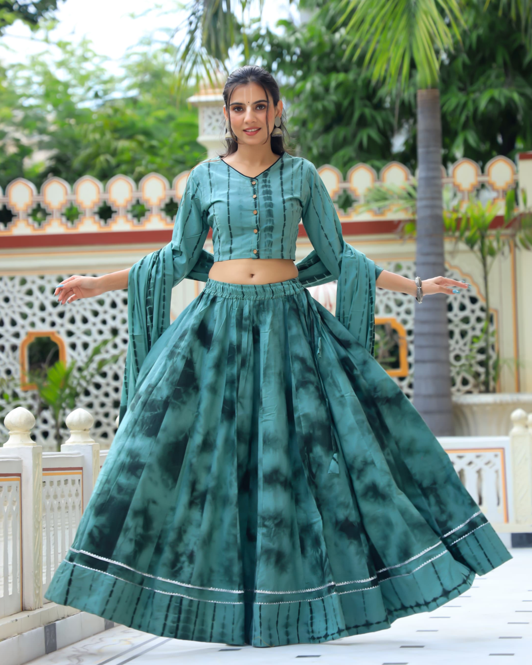 Sky Blue Gopi Dress