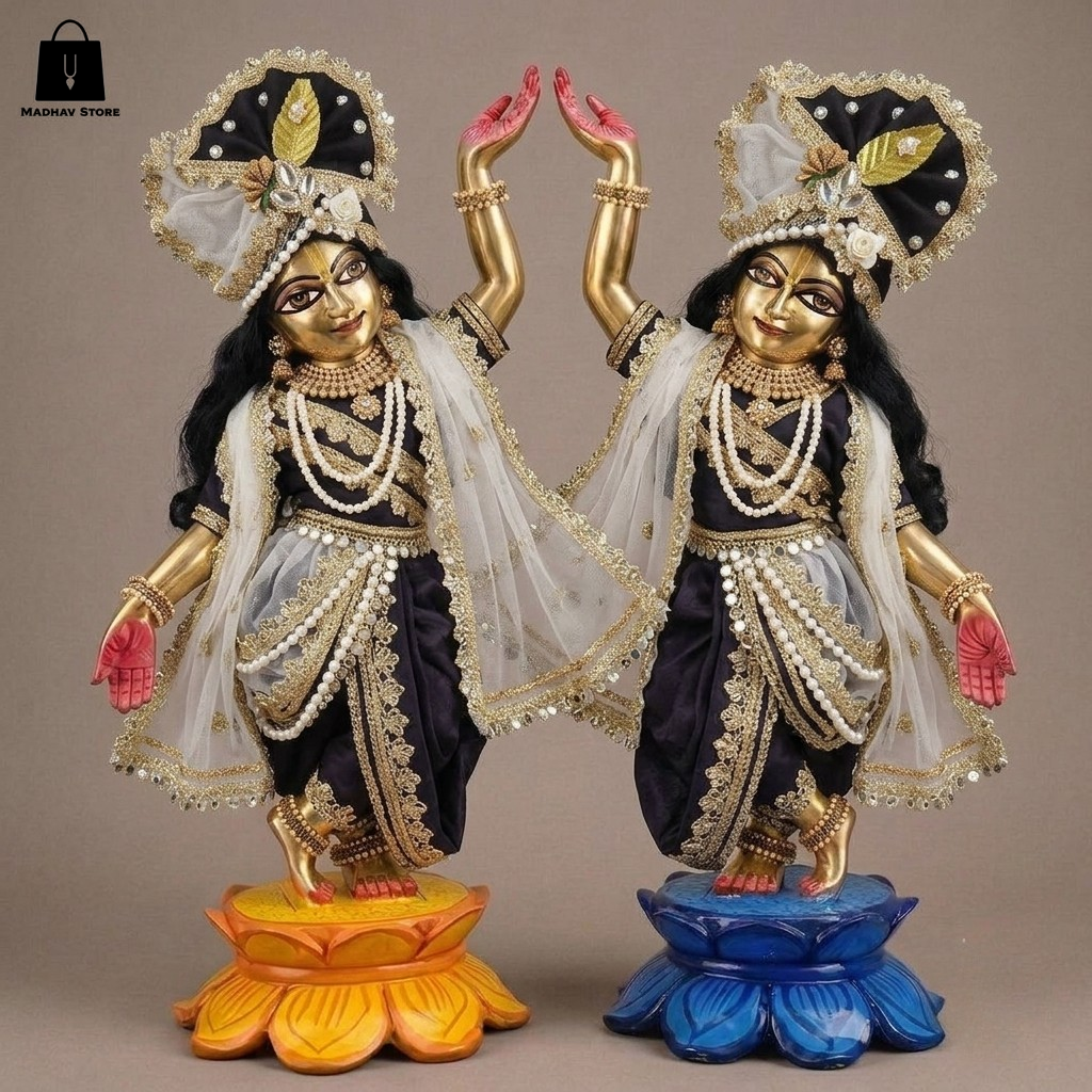 Divya Shringar | Premium Janmashtami Dress for Gaura Nitai