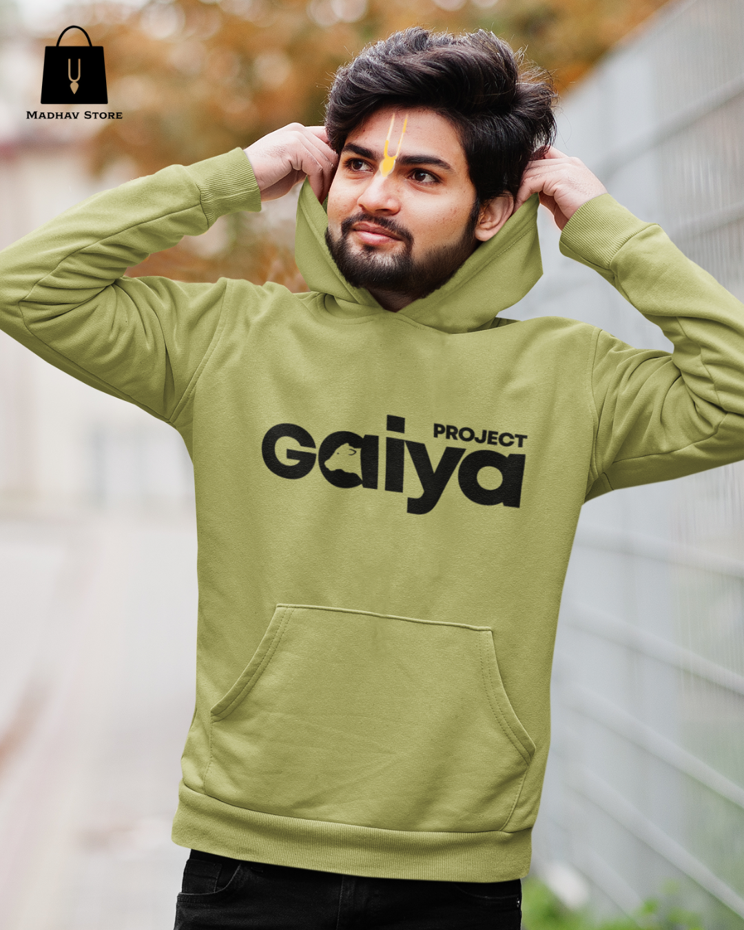 Project GAIYA | Premium Cotton Hoodie for Men