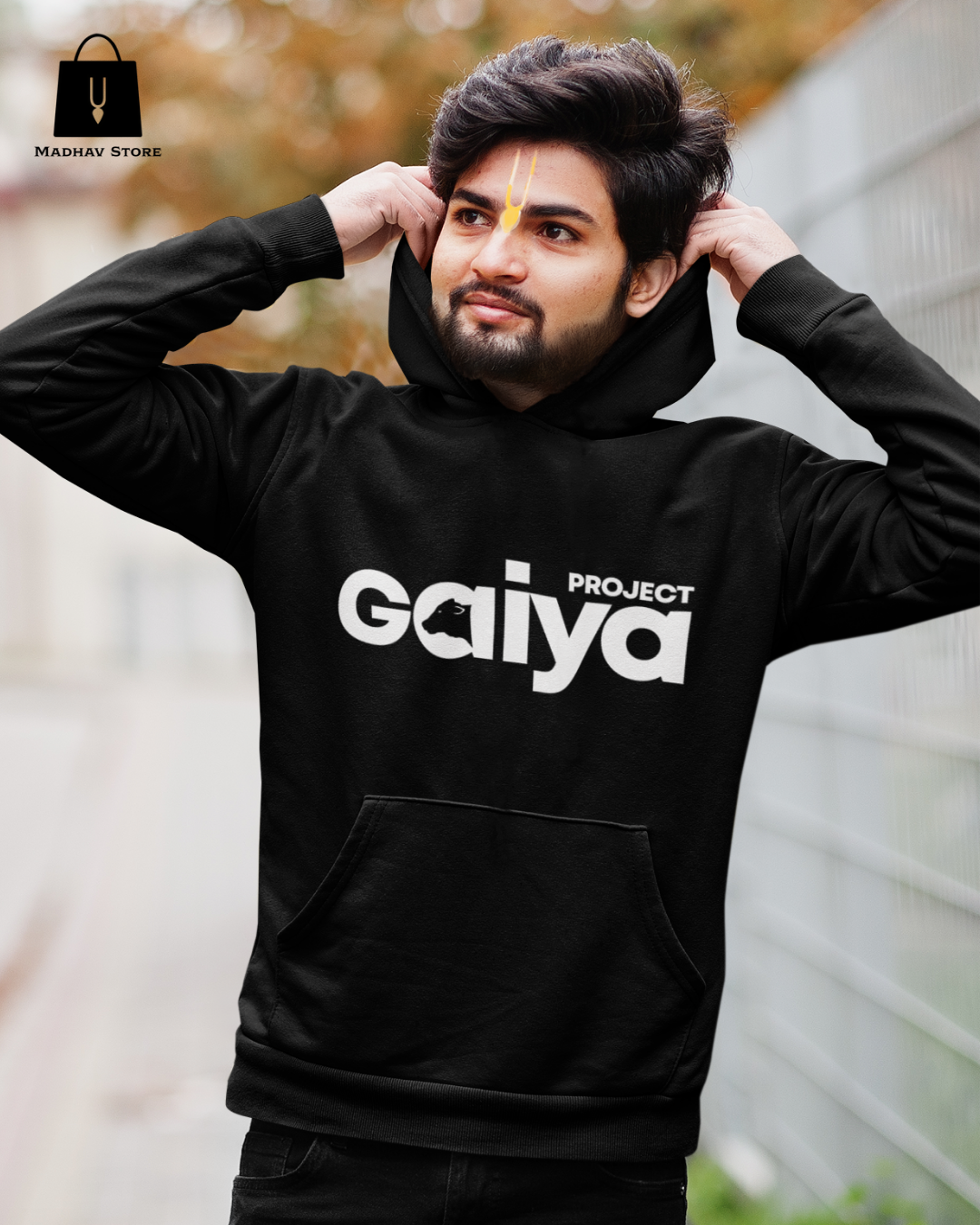 Project GAIYA | Premium Cotton Hoodie for Men