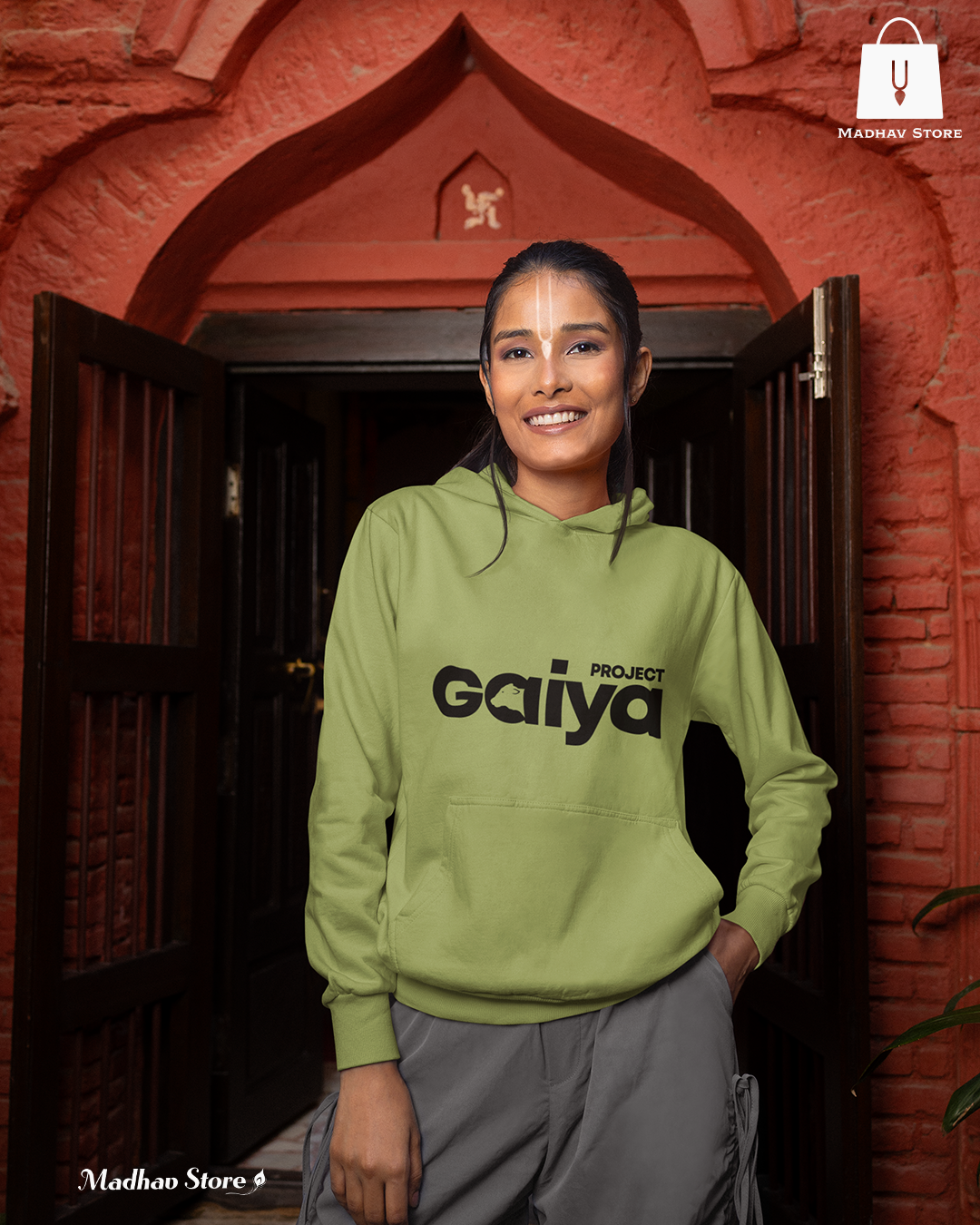 Project GAIYA | Premium Merchandise Cotton Hoodie for women