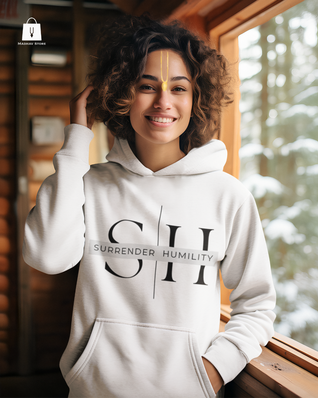 Surrender & Humility | Premium Cotton Hoodie for women
