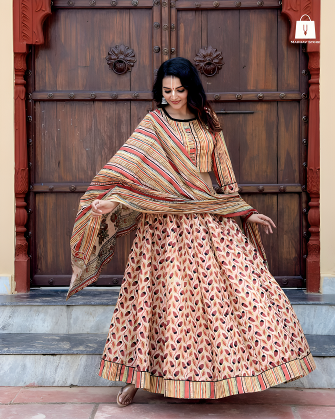 Madhav mustard yellow | Gopi dress collection