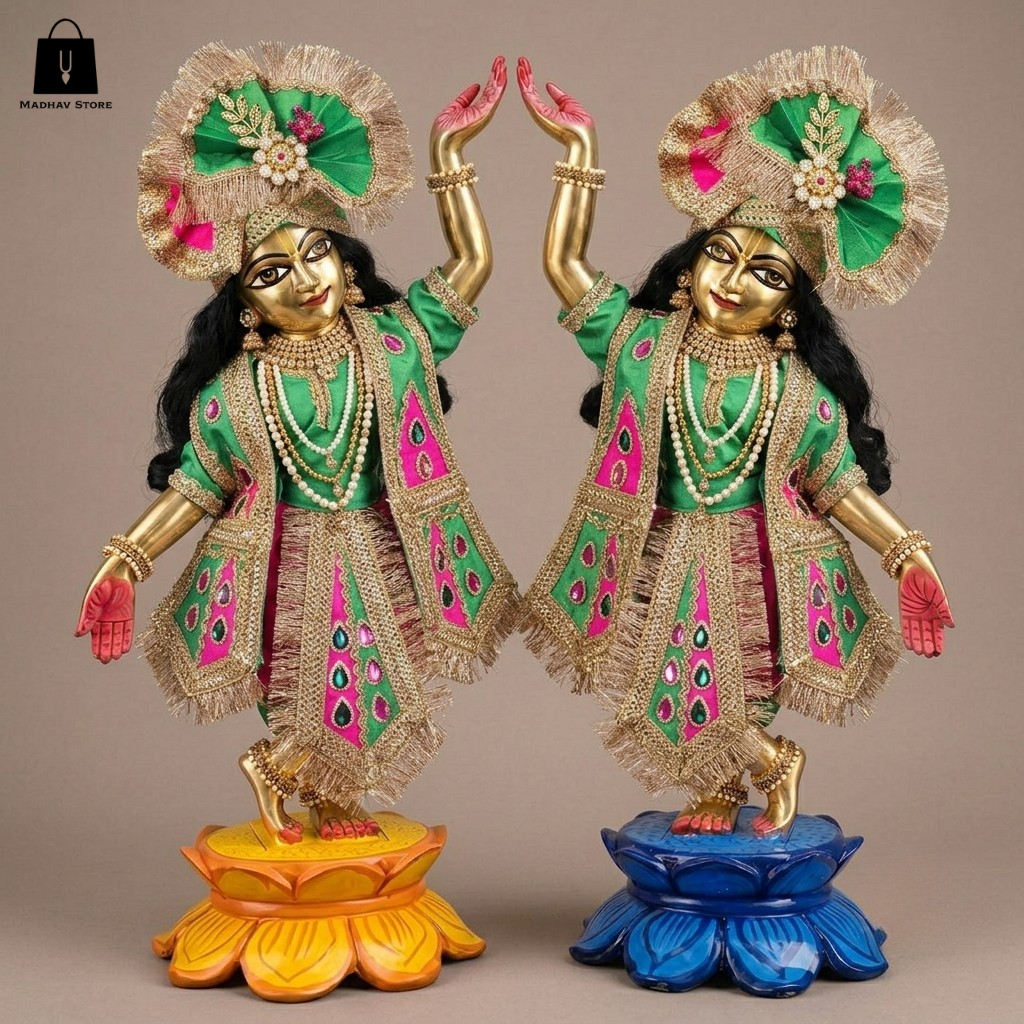 Vana Mohini Shringar | Premium Janmashtami Dress