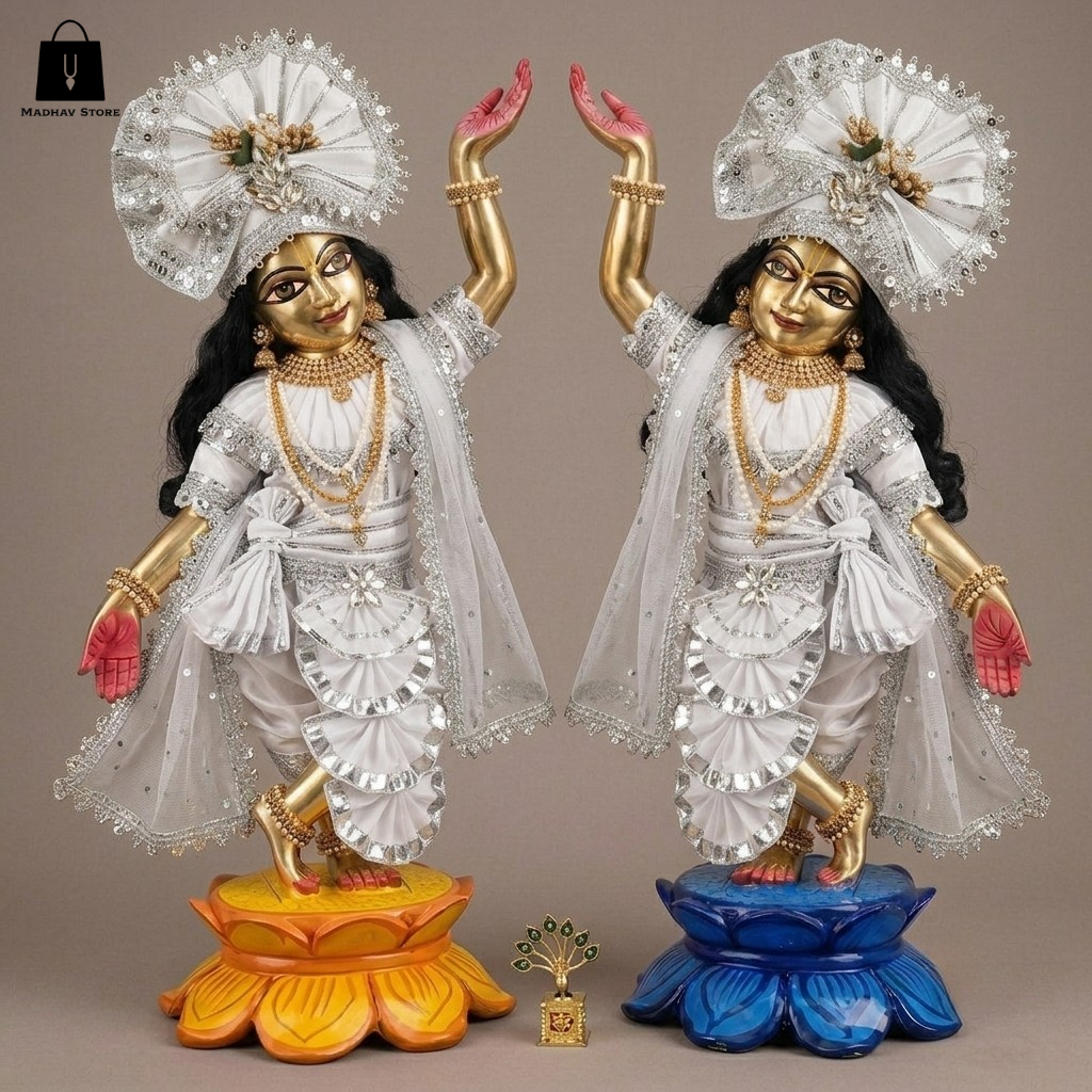 Chandra Prabha Shringar | Premium Janmashtami Dress