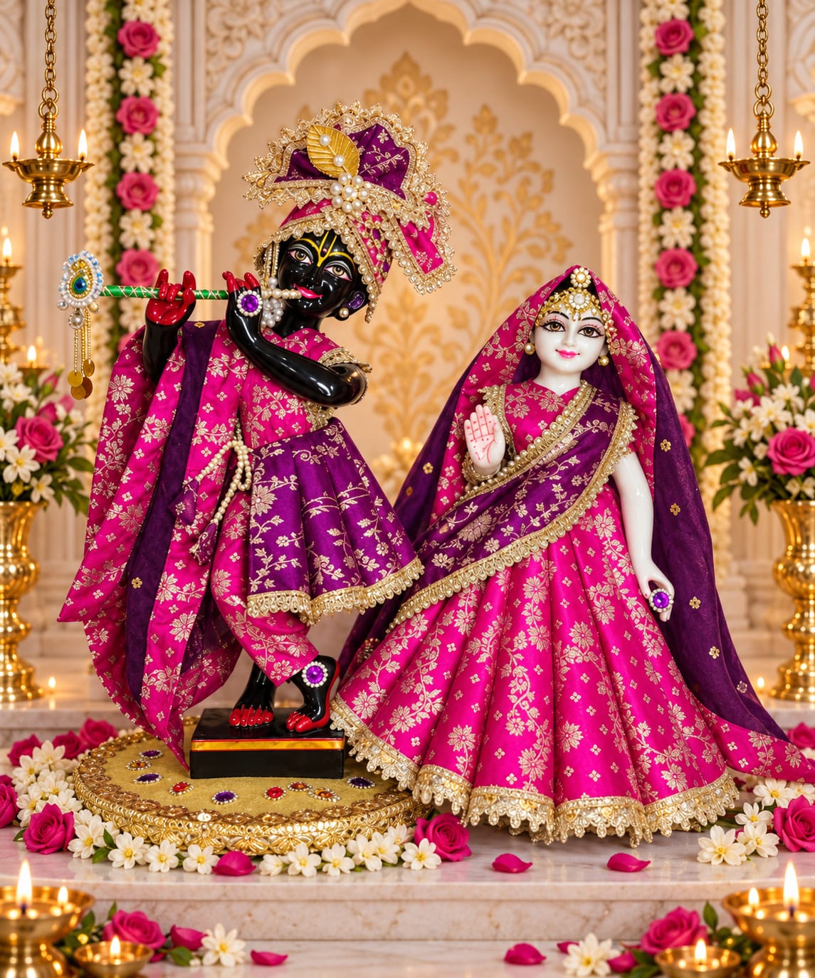 Rangili Kishori | Premium dress for Radha Krishna