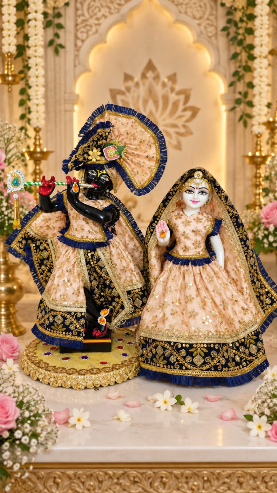 Shyam Anchal | Premium dress for Radha Krishna