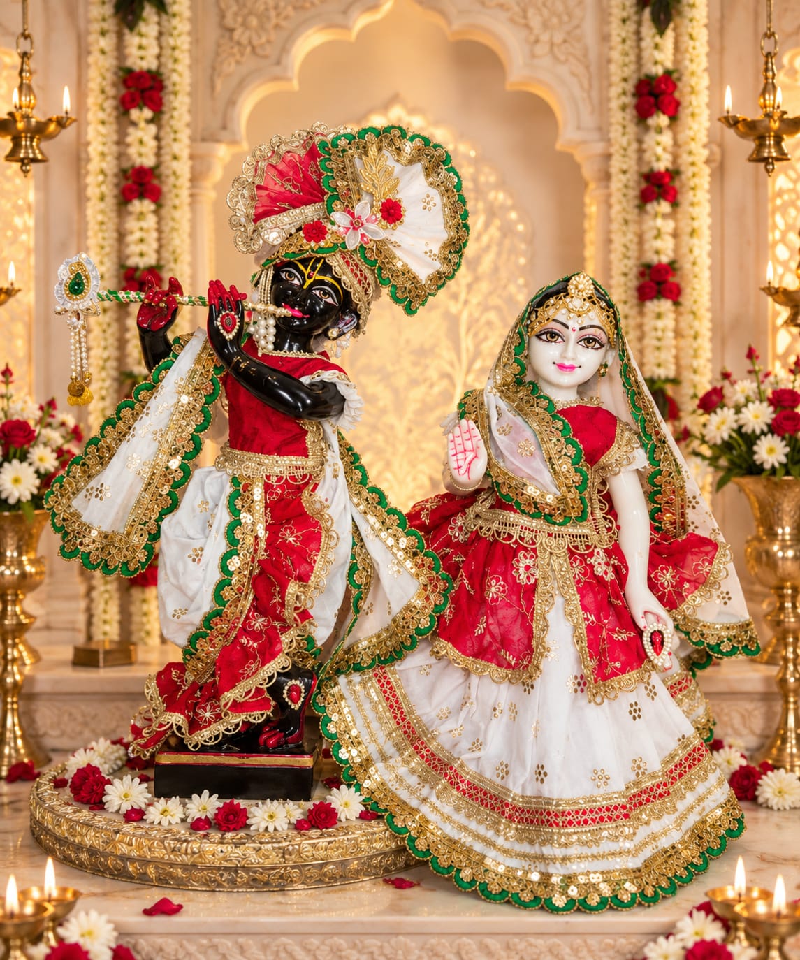 Nandagram Utsav | Premium dress for Radha Krishna
