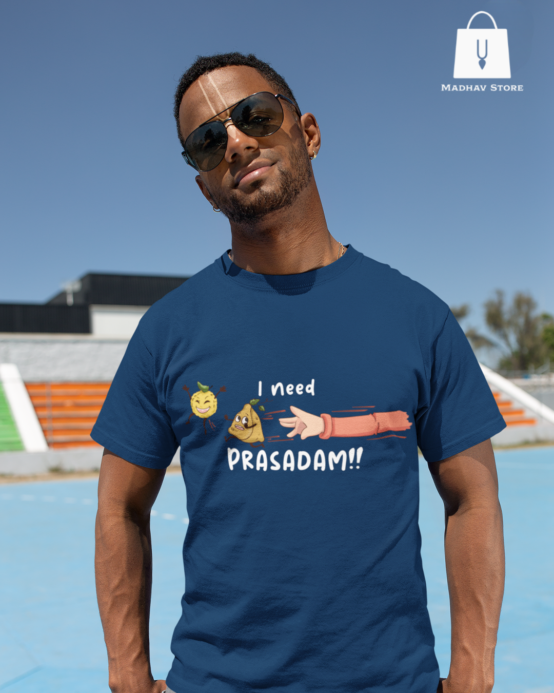 Need Prasadam Premium Collection Tshirt for Men