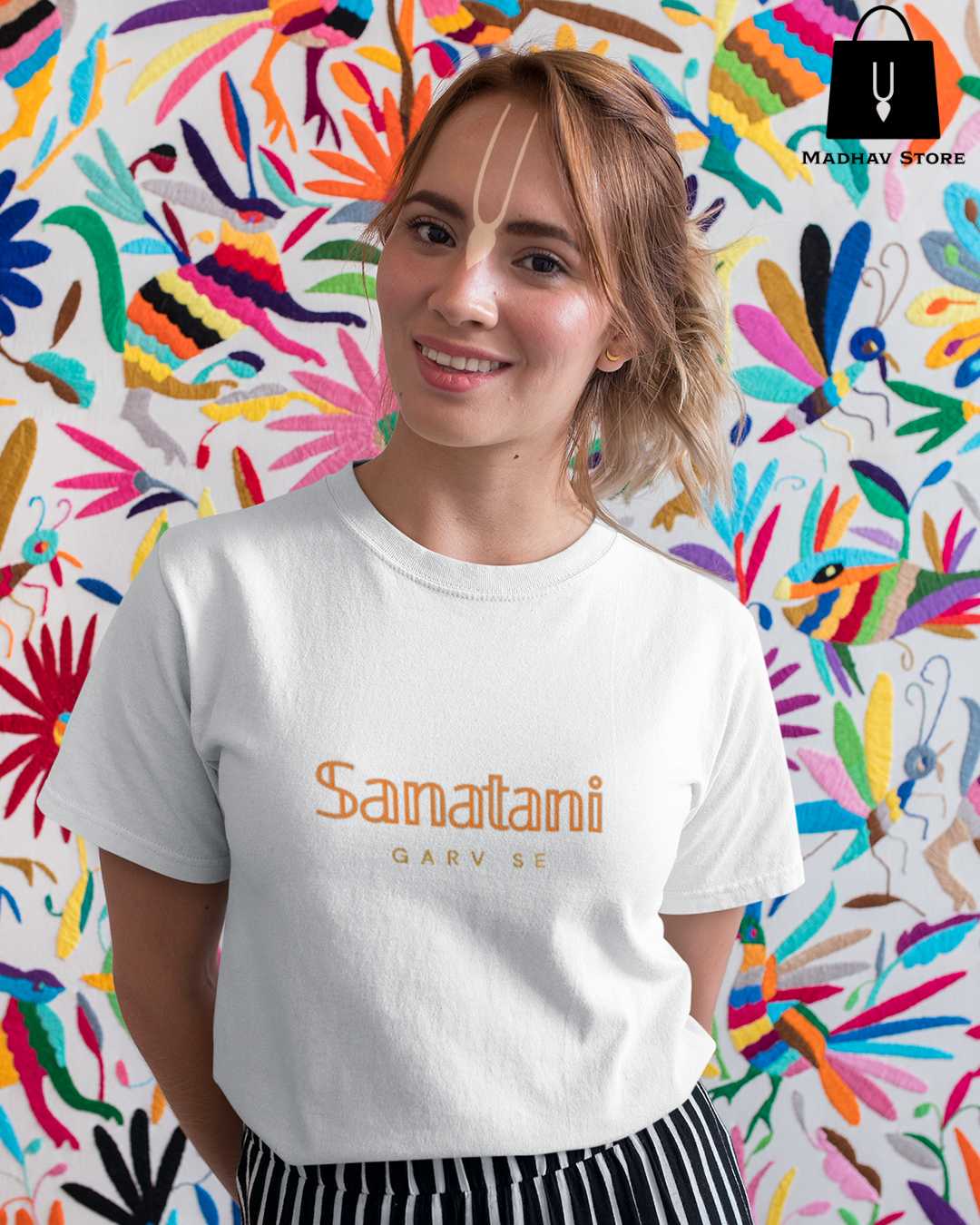 Sanatani Garv Se Tshirt for Women