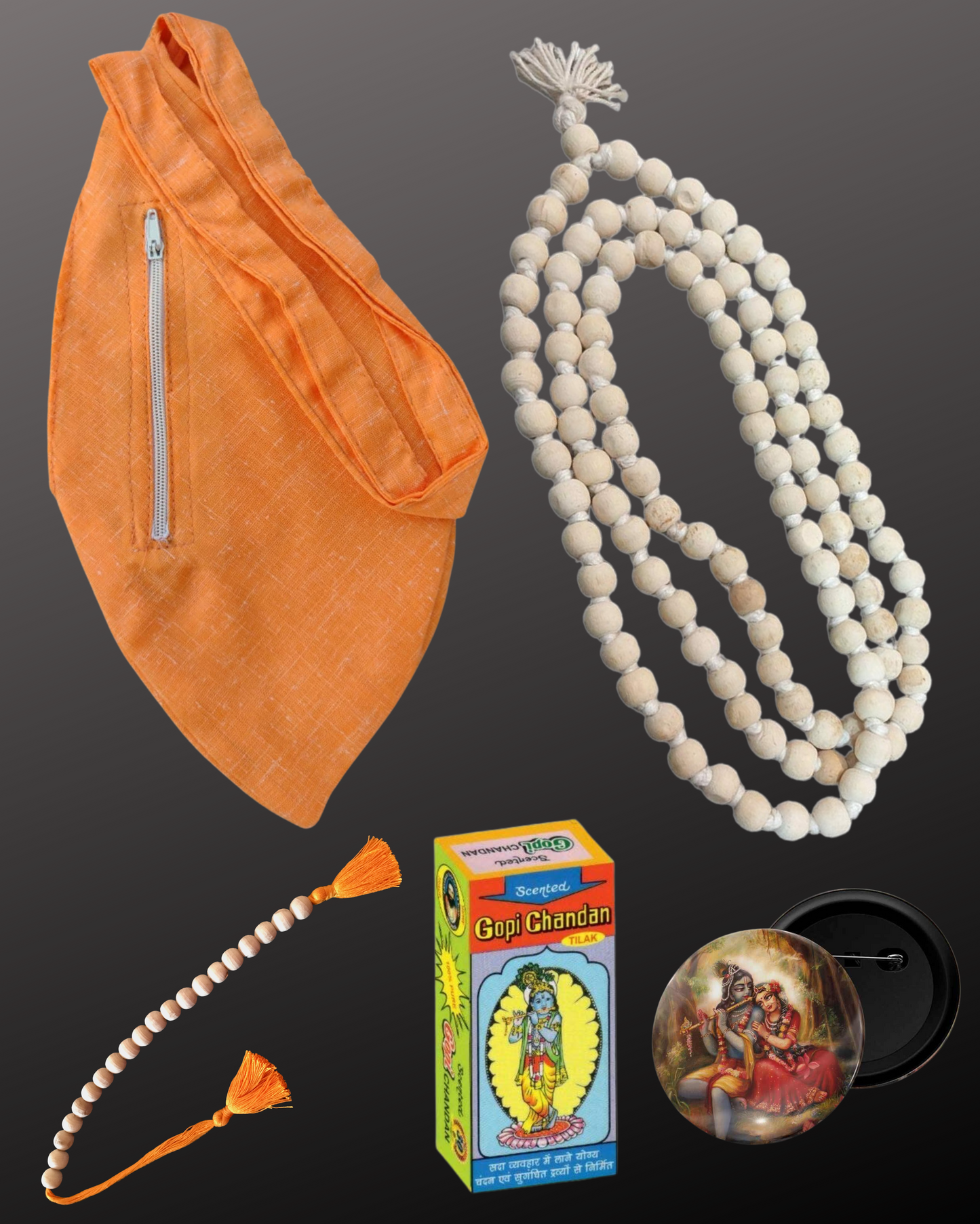 Bhakti Starter Pack (5 in 1) from Sridham Vrindavan
