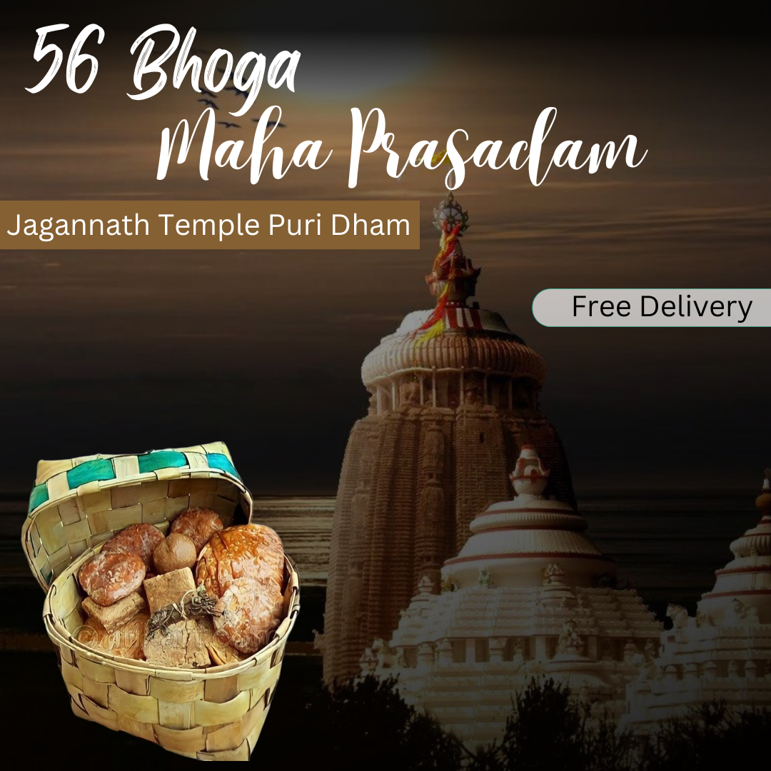 56 Bhog Mahaprasadam from Jagannath Temple, Puri Dham