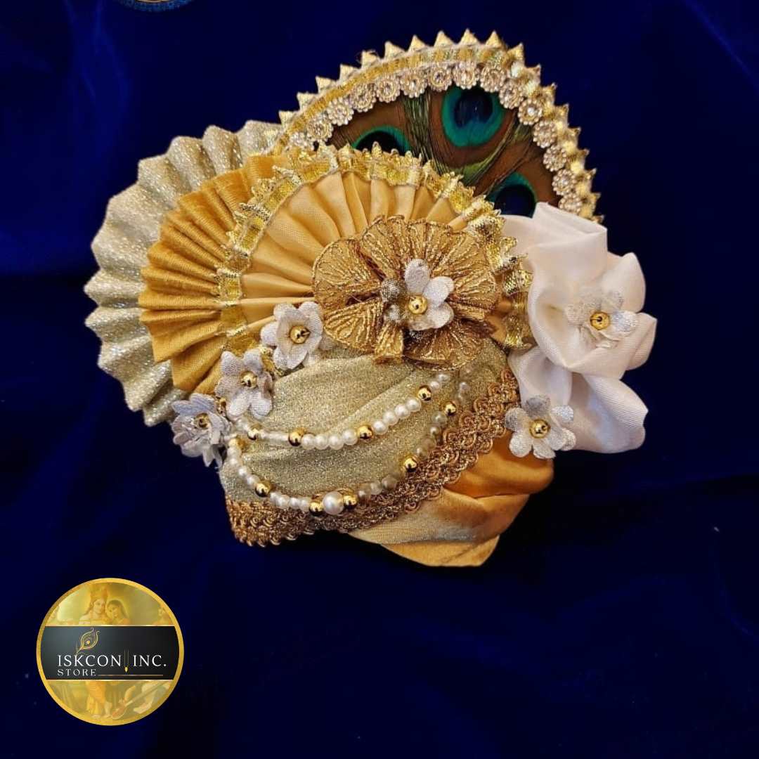 Golden Pagdi for Krishna