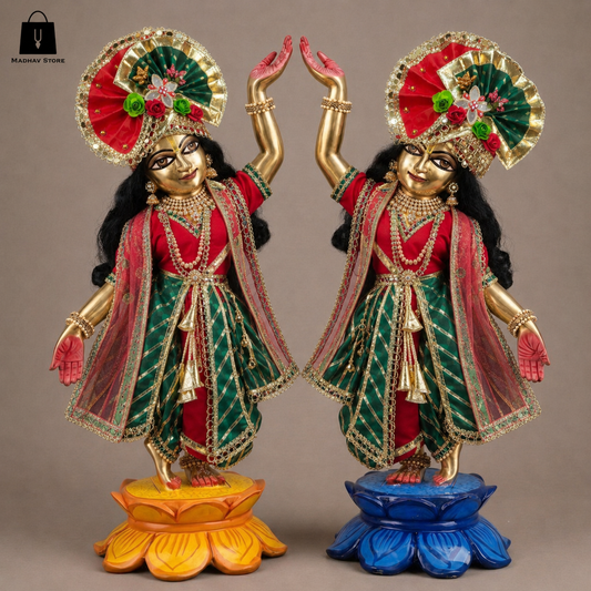 Vaibhav Vastra | Premium Janmashtami Dress for Gaura Nitai