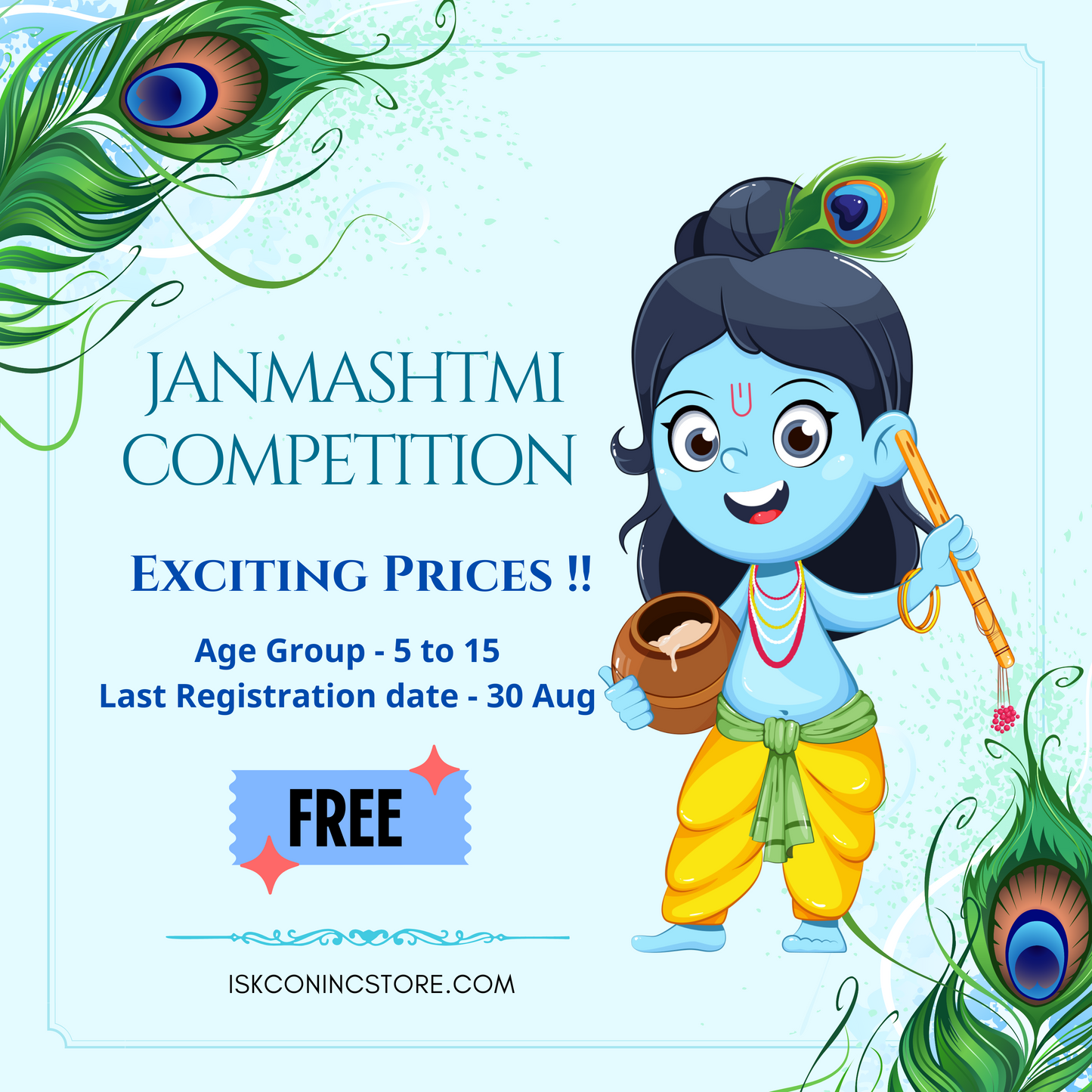 Janmashtmi Competition for Kids