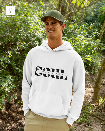 Soul- Nitya Dasa | Premium Cotton Hoodie for Men