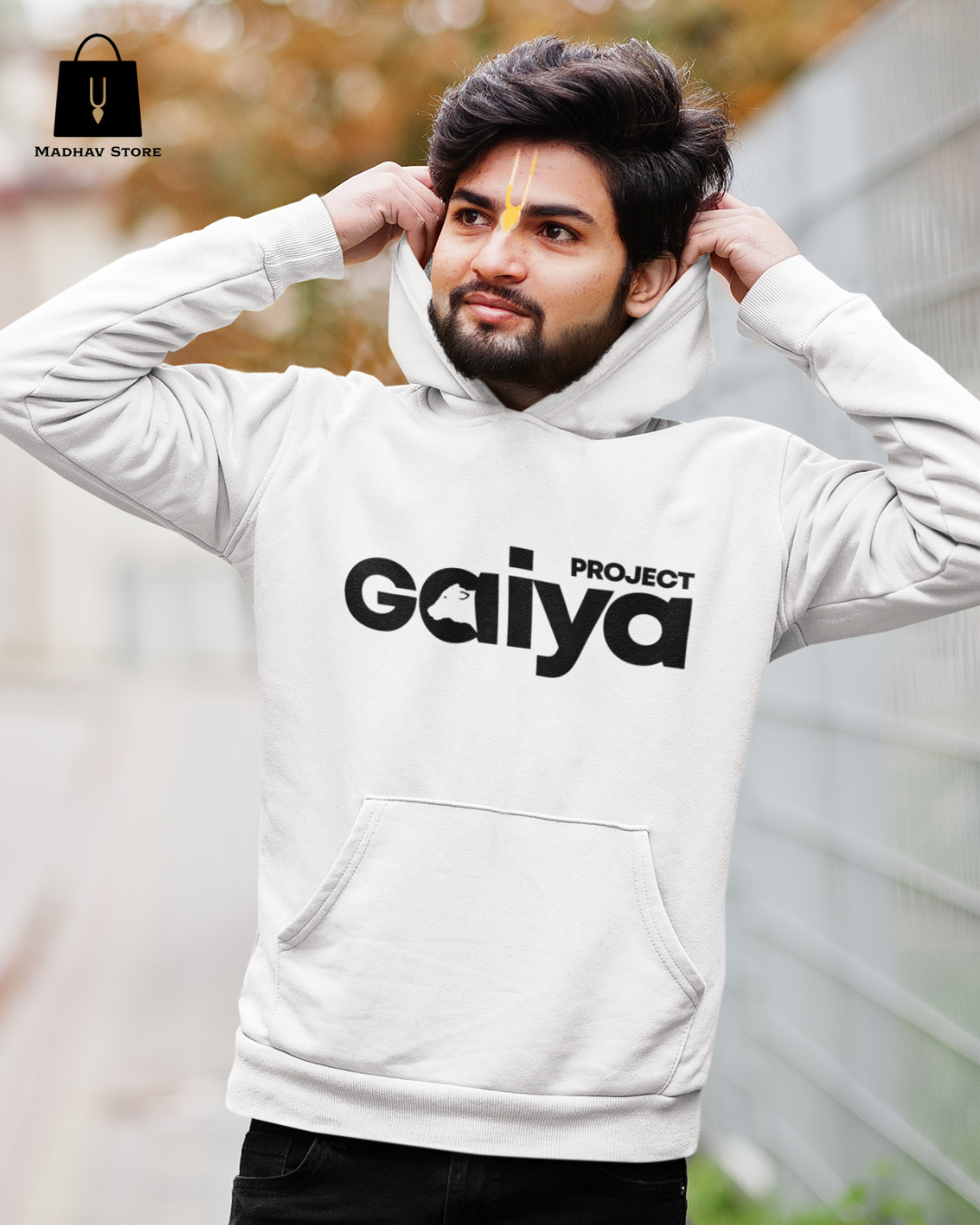 Project GAIYA | Premium Cotton Hoodie for Men
