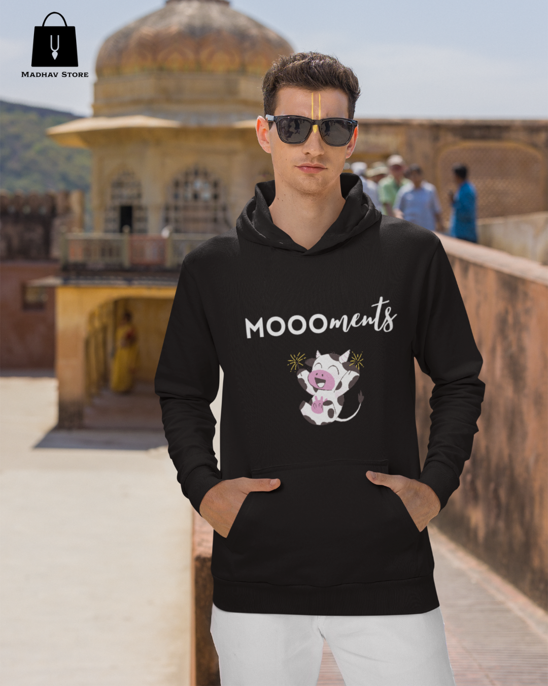 Moooments | Premium Cotton Hoodie for Men