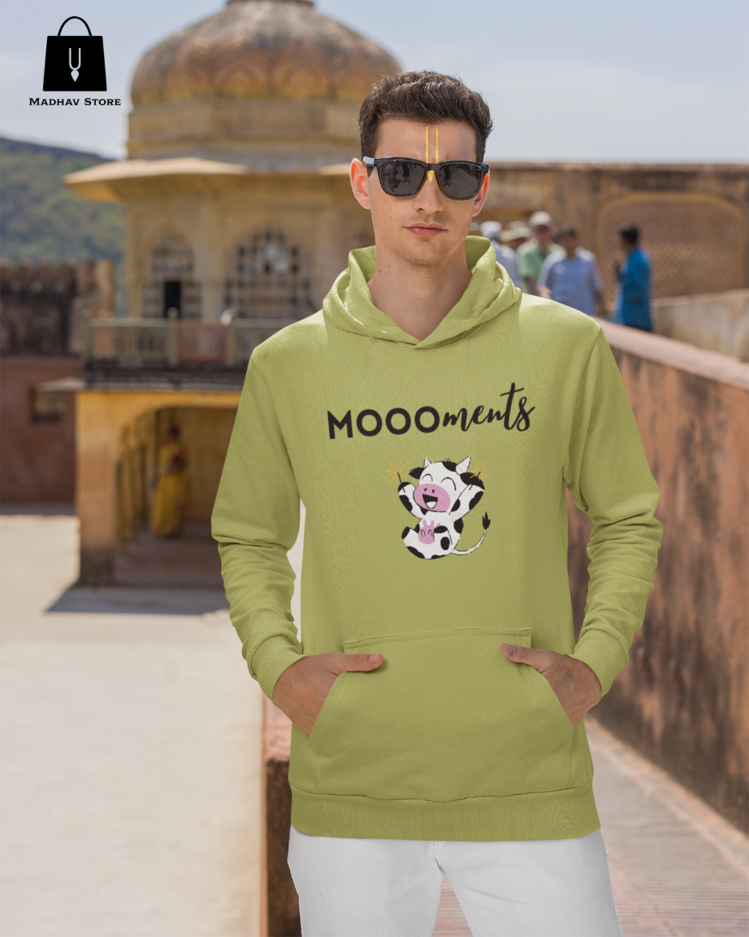 Moooments | Premium Cotton Hoodie for Men