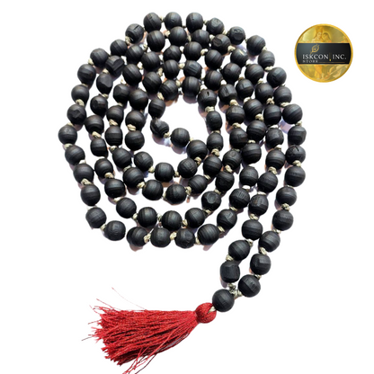 Black Premium Pure Tulsi Japa Mala