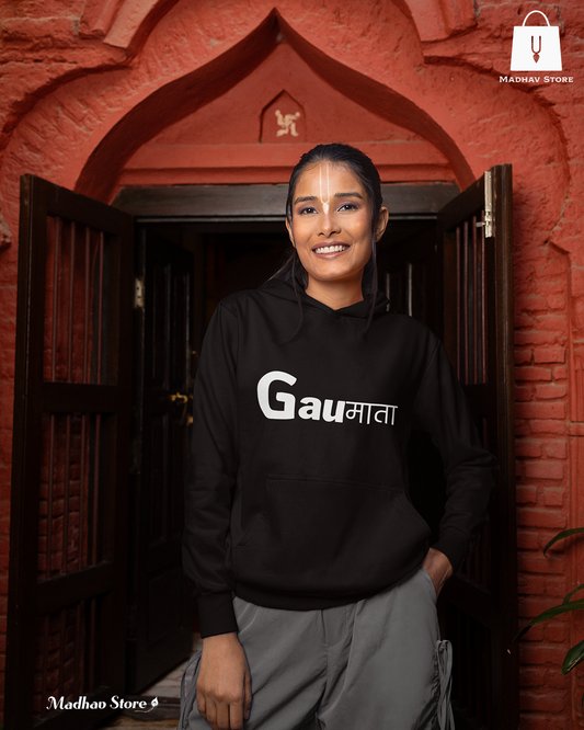 GauMata | Premium Cotton Hoodie for women