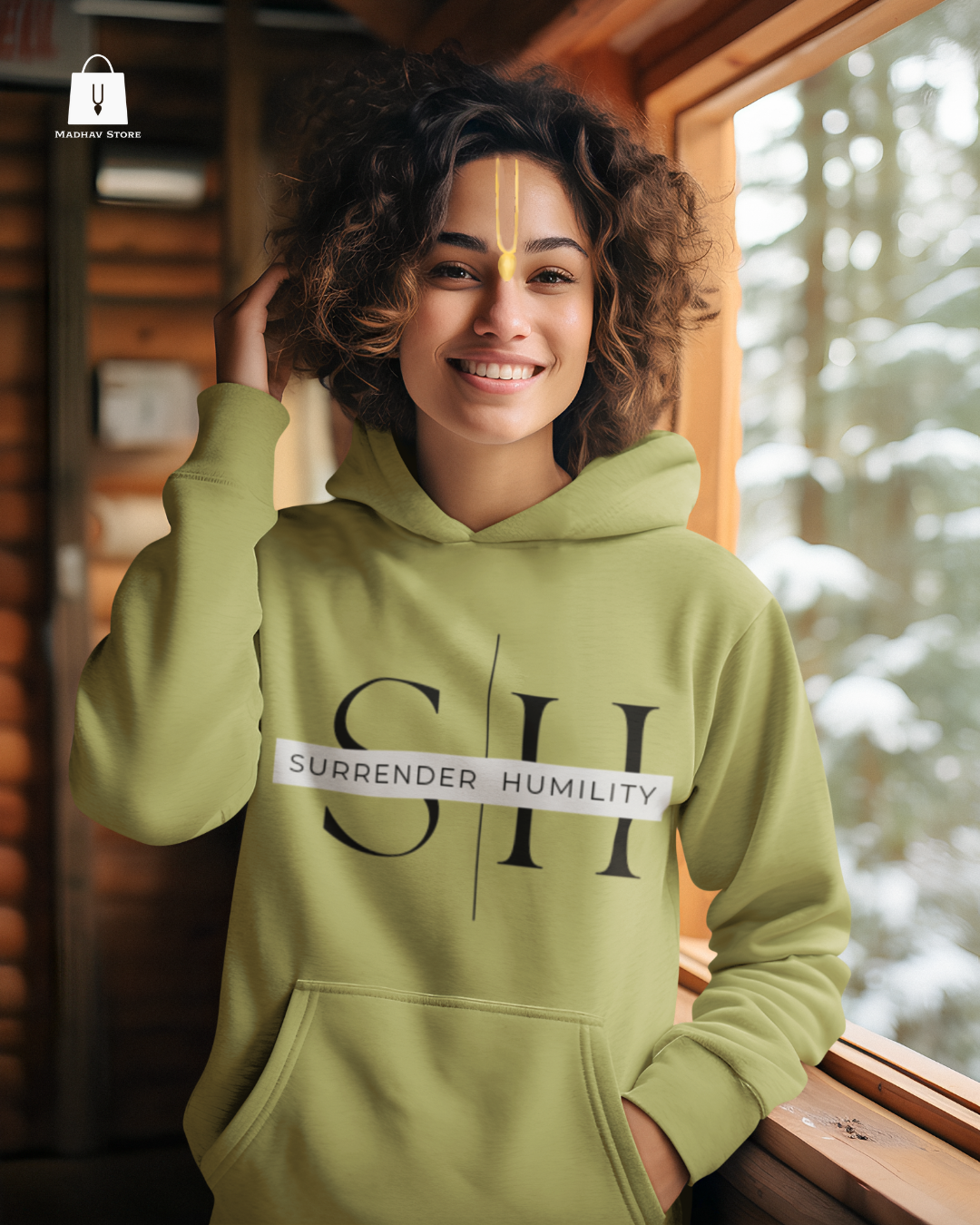 Surrender & Humility | Premium Cotton Hoodie for women