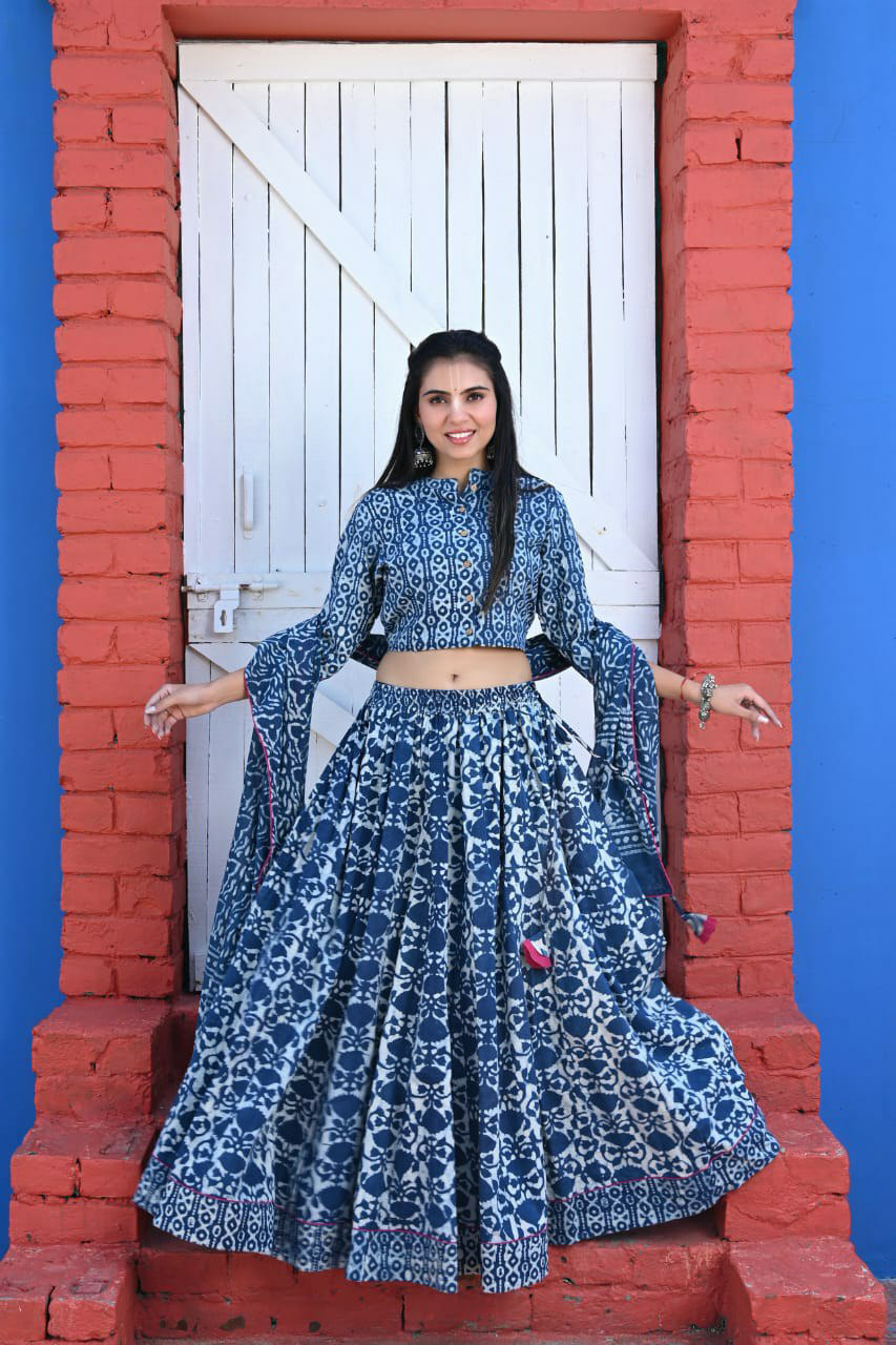 Blue Spade Gopi Dress