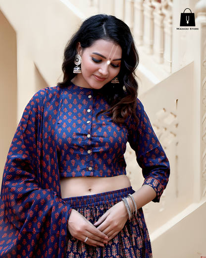 Ishvari Indigo | Gopi dress collection