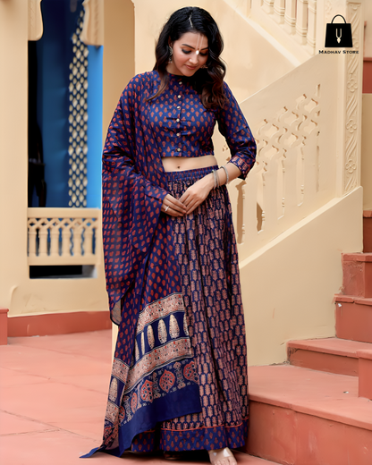 Ishvari Indigo | Gopi dress collection