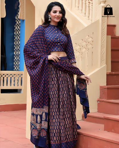 Ishvari Indigo | Gopi dress collection