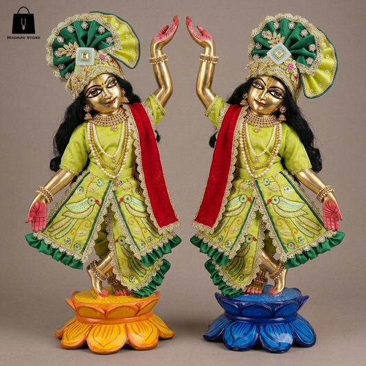 Hariyali Utsav Shringar | Premium Hand work Janmashtami dress