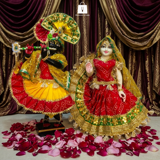 Vrindavan Utsav | Premium Janmashtami Dress for Radha Krishna