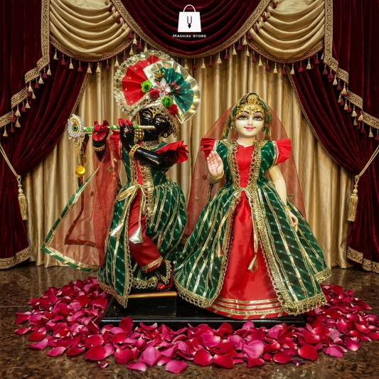 Vaibhav vastra | Premium Janmashtami Dress for Radha Krishna