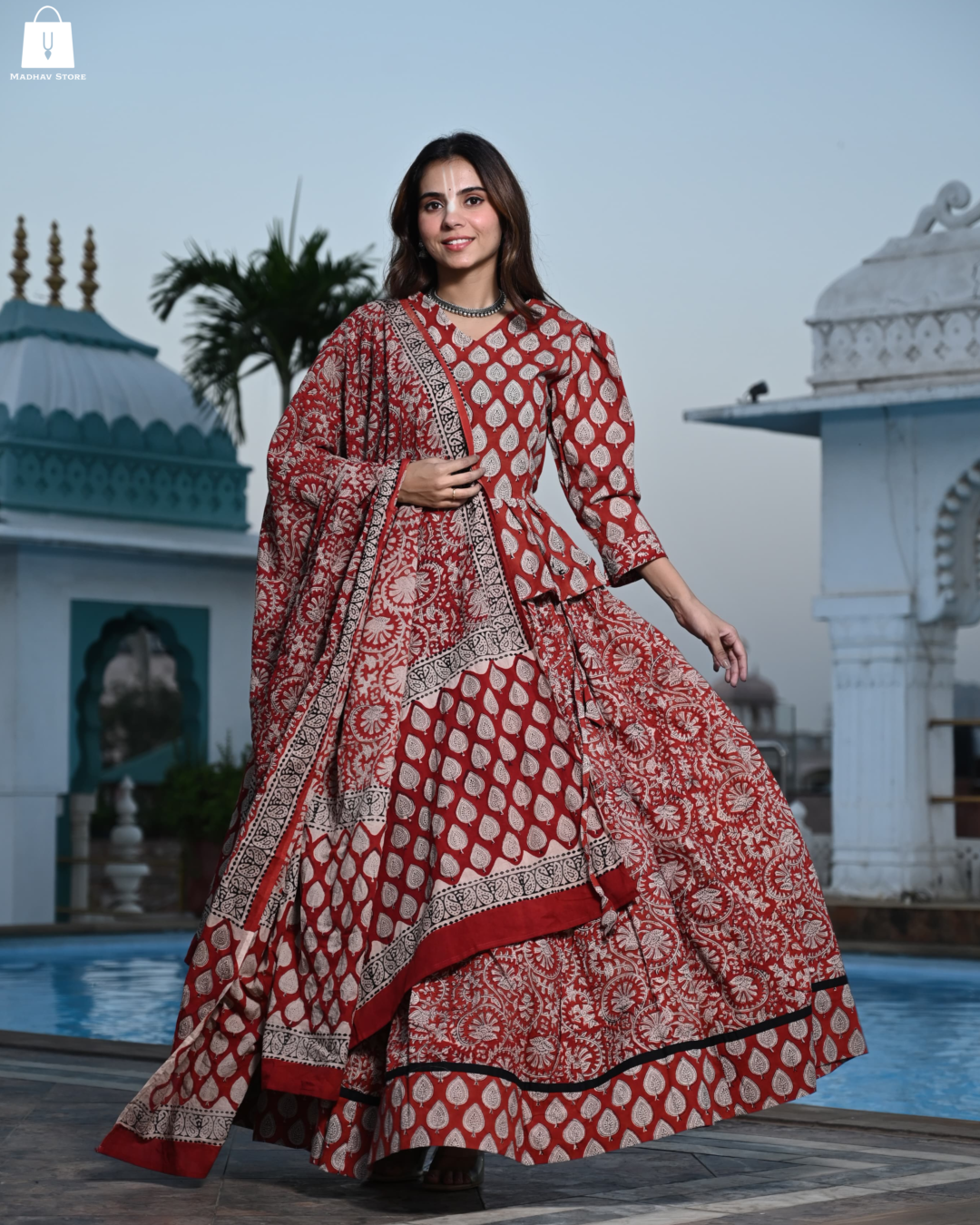 Style in Red |  Beautiful Gopi Dress