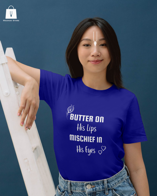 Butter on his Lips, Mischief in his eyes!