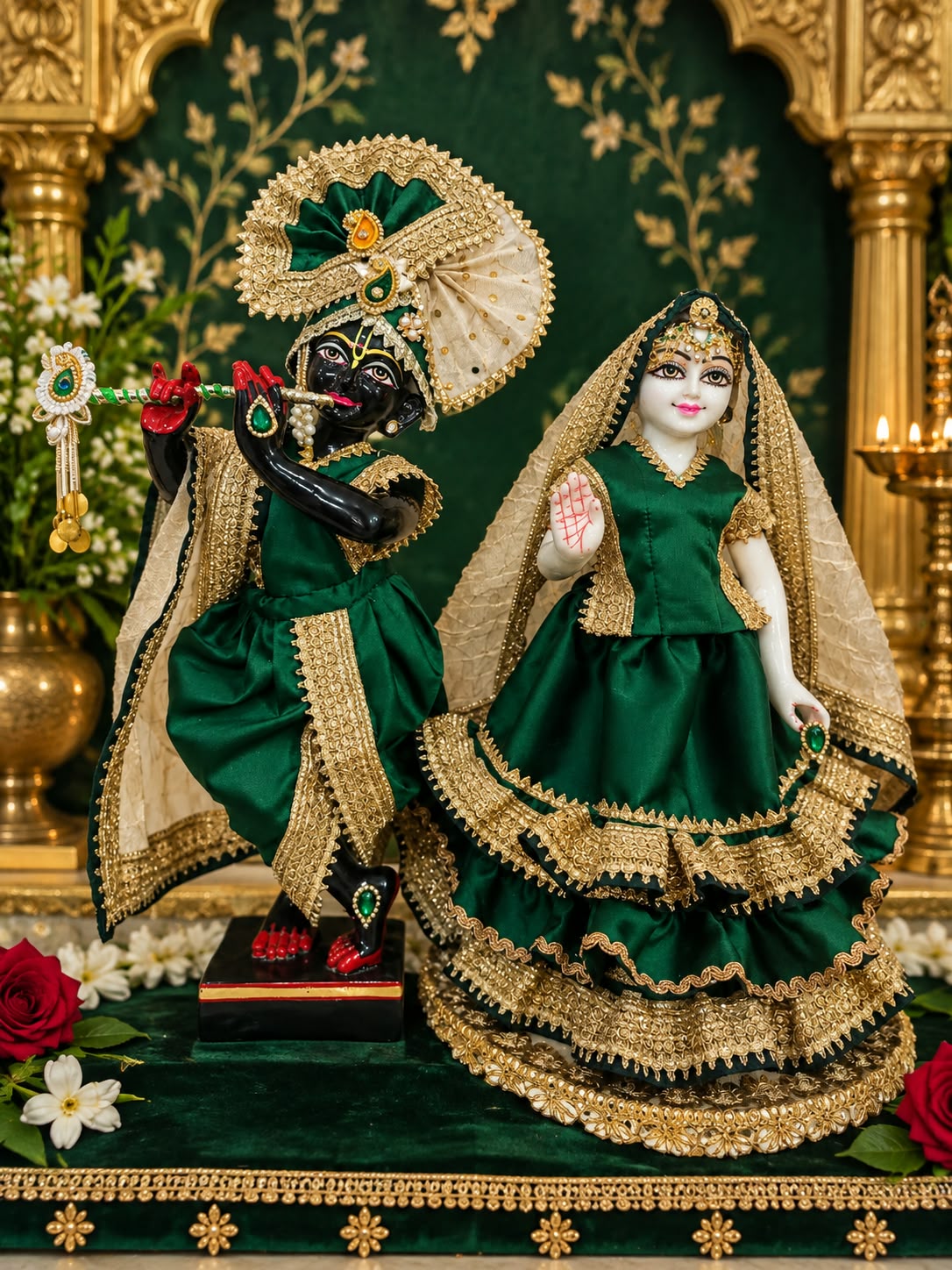 Kunj Bihari Nikunja | Premium dress for Radha Krishna