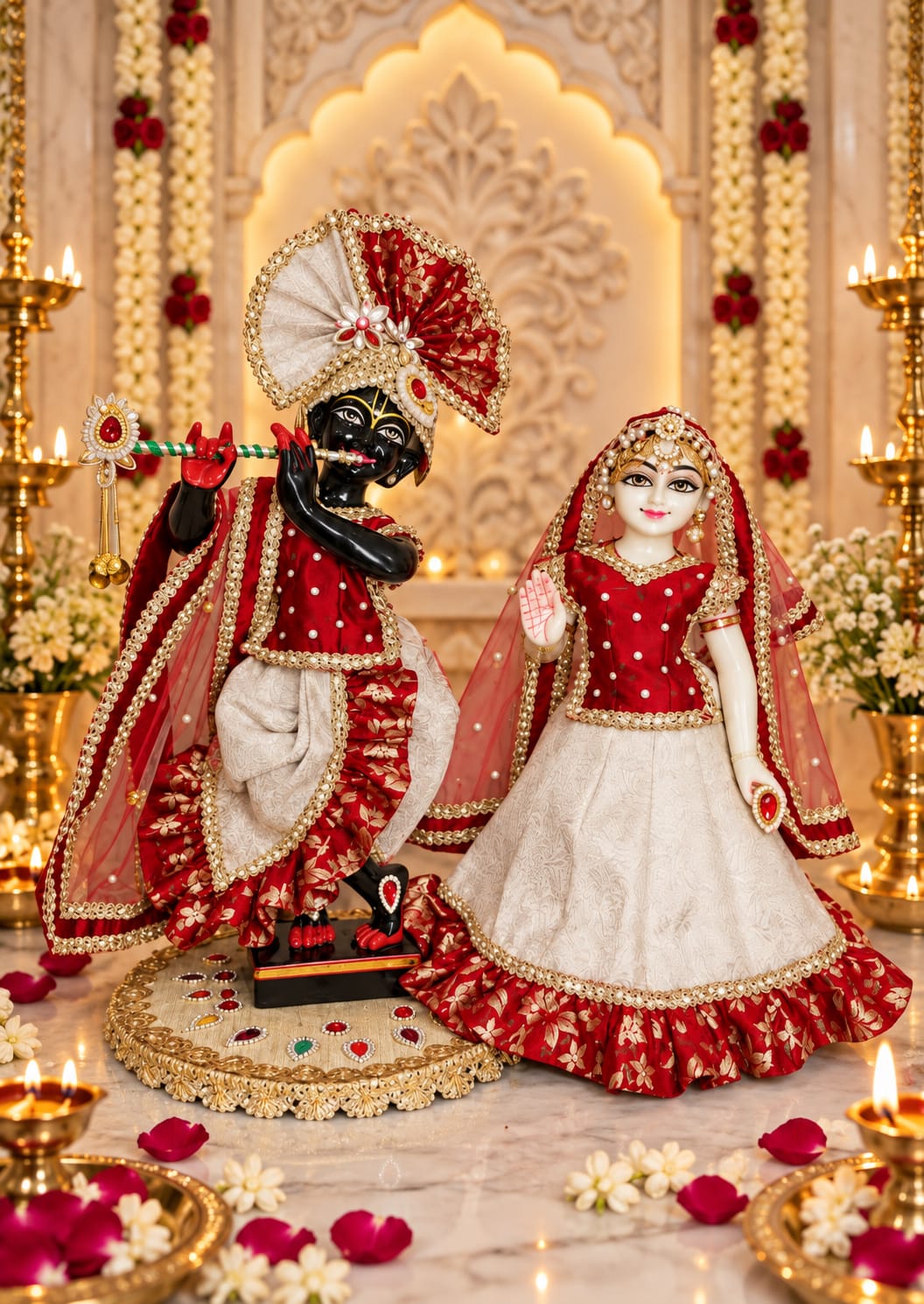 Barsana Vilas | Premium dress for Radha Krishna