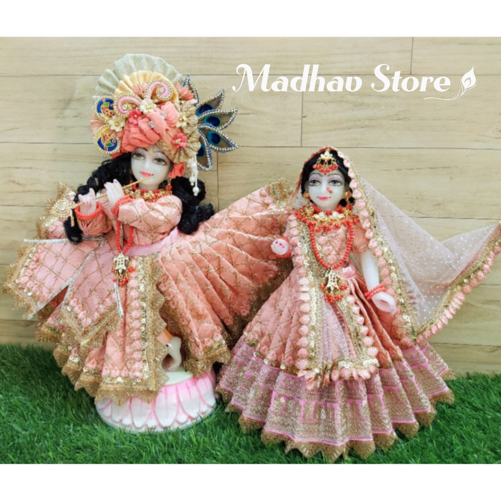 Sri Radha Krishna special flower dress – Kṛṣṇa devotees