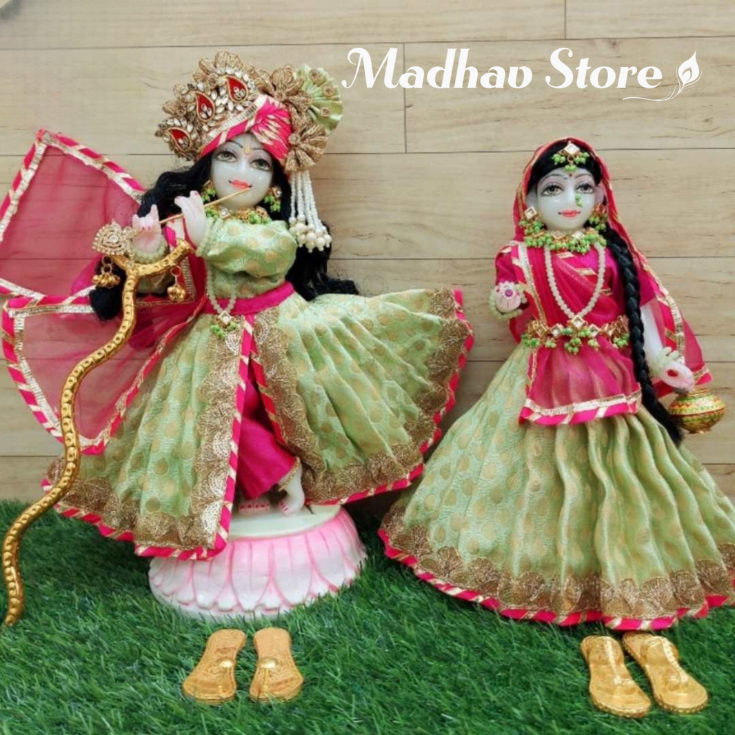 Complete Collection of Radha Krishna Dresses Madhav Store