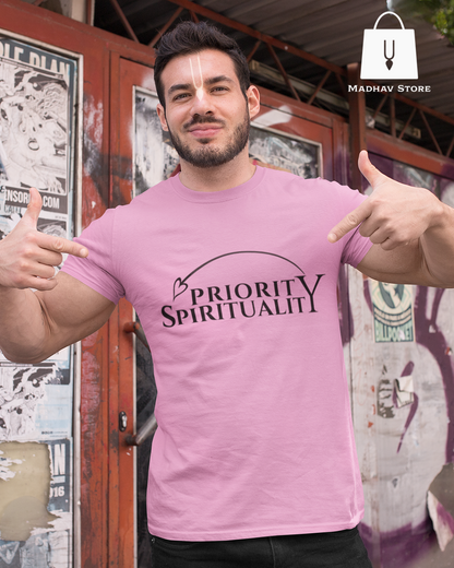 Spirituality = Priority Tshirt for Men