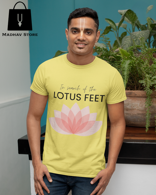 In search of Lotus Feet Tshirt for Men