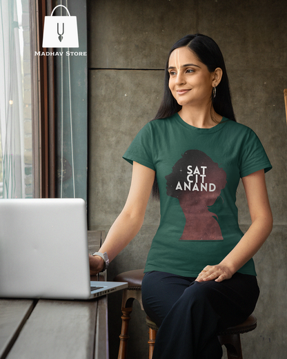 Sat-Chit-Aanand Tshirt for Women