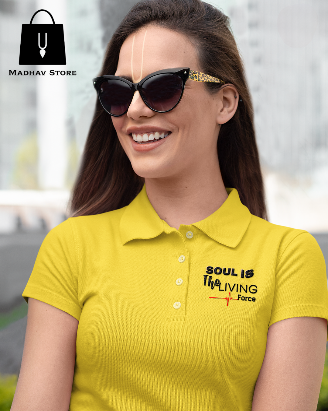 Soul is living force Classic Polo Tshirt for Women