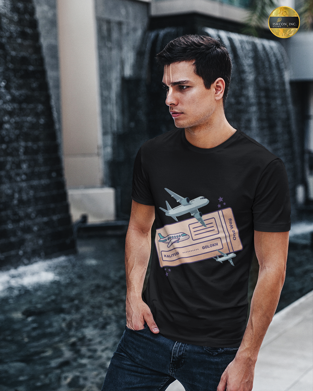 Ticket To Goloka Tshirt for Men