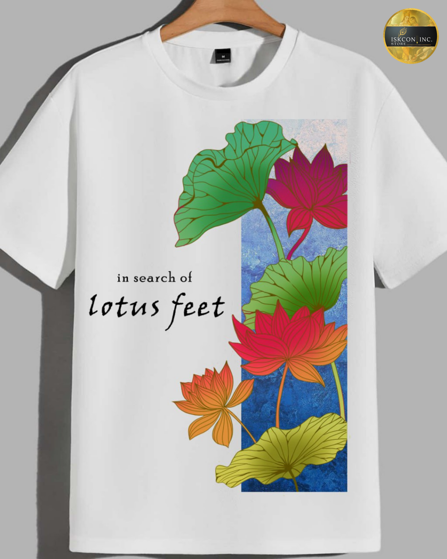 In search of Lotus Feet Premium Collection Tshirt for Men